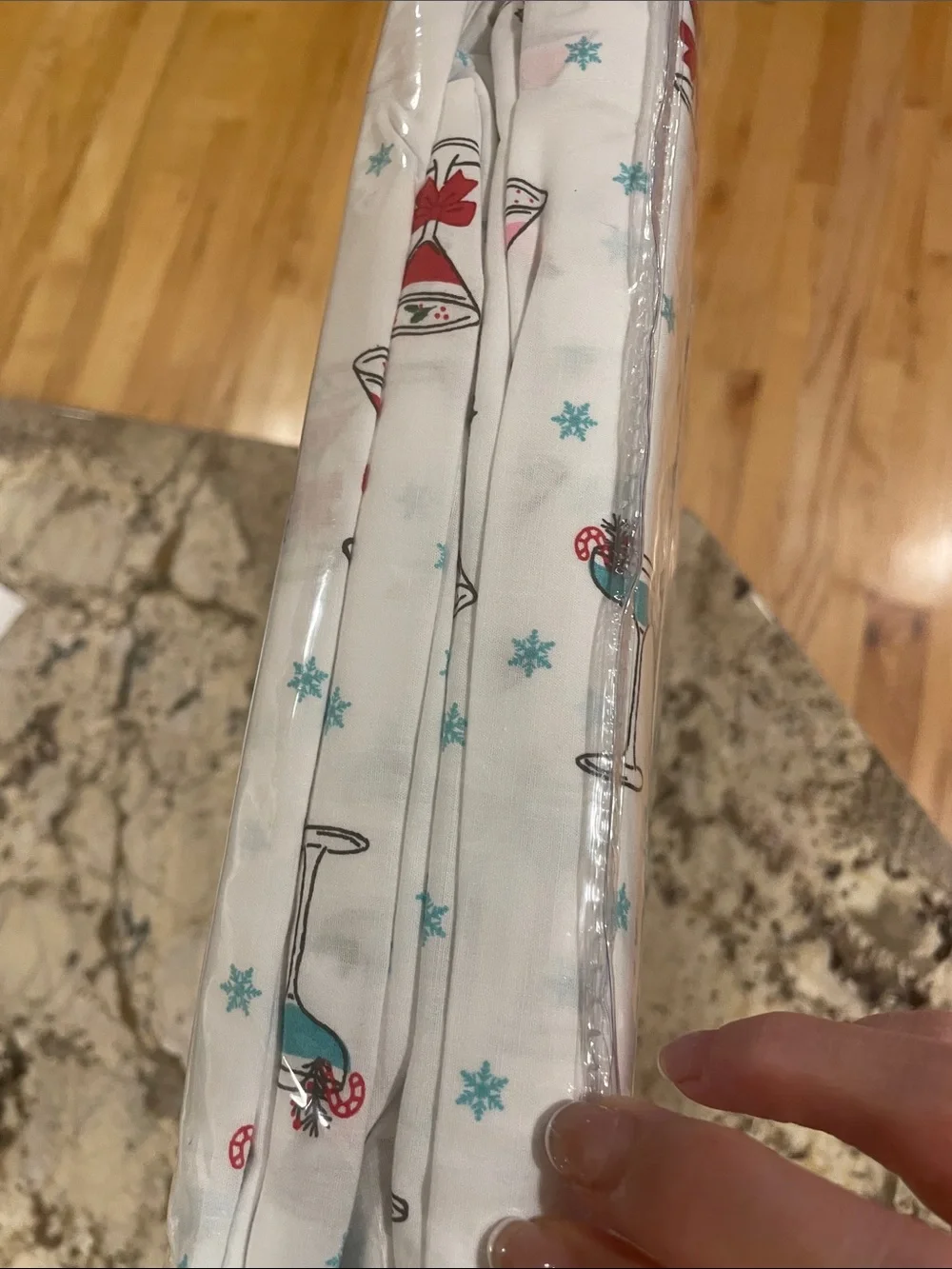 NWT cupcakes and cashmere Holiday Queen Cotton Sheet Set